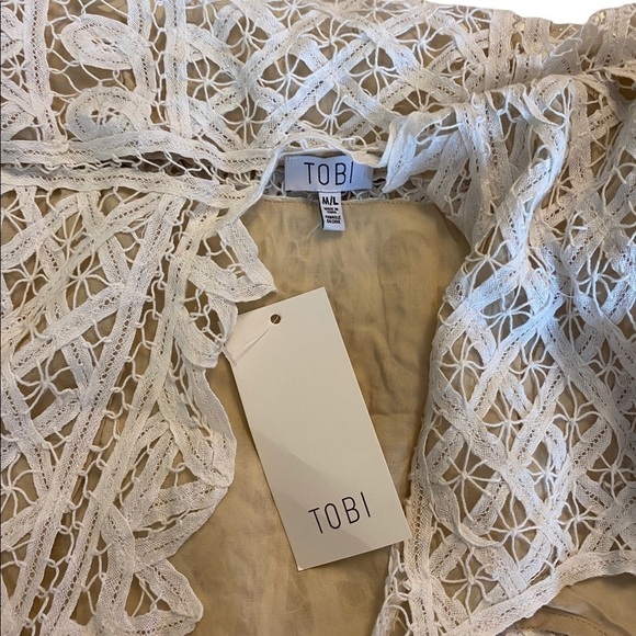 nwt Tobi Lace short Dress - Picture 2 of 4